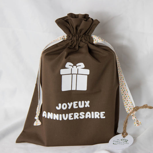 Emballage cadeau en tissu, lavable et réutilisable pour toutes occasions ! Noël, anniversaire, fête, naissance, bouteille... Emballez, offrez et récupérez votre emballage (ou pas !)